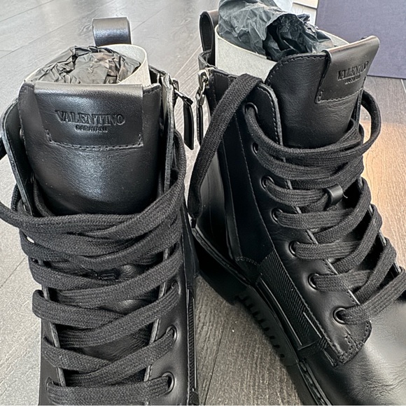 Men’s Valentino Combat Boots - Picture 6 of 8